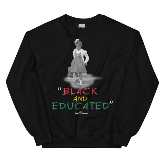 Black and Educated Sweatshirt